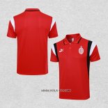 Camiseta Polo del AC Milan 2023-2024 Rojo