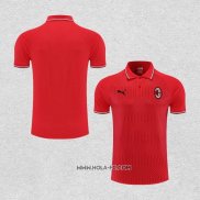 Camiseta Polo del AC Milan 2022-2023 Rojo
