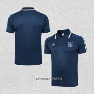 Camiseta Polo del Ajax 2023-2024 Azul