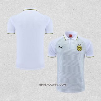 Camiseta Polo del Borussia Dortmund 2022-2023 Blanco y Verde