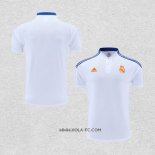 Camiseta Polo del Real Madrid 2022-2023 Blanco y Azul