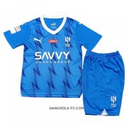 Camiseta Primera Al Hilal 2023-2024 Nino