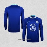 Camiseta Primera Chelsea 2022-2023 Manga Larga