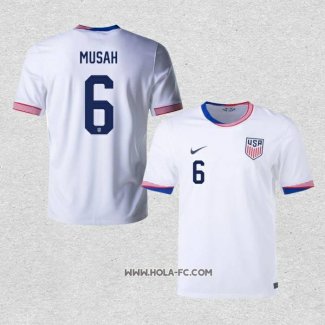 Camiseta Primera Estados Unidos Jugador Musah 2024