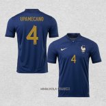 Camiseta Primera Francia Jugador Upamecano 2022