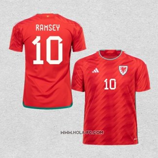 Camiseta Primera Gales Jugador Ramsey 2022