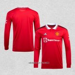 Camiseta Primera Manchester United 2022-2023 Manga Larga
