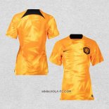Camiseta Primera Paises Bajos 2022 Mujer