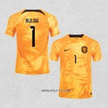 Camiseta Primera Paises Bajos Jugador Bijlow 2022