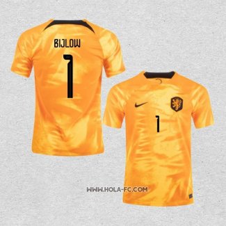 Camiseta Primera Paises Bajos Jugador Bijlow 2022