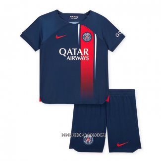 Camiseta Primera Paris Saint-Germain 2023-2024 Nino