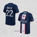 Camiseta Primera Paris Saint-Germain Jugador Diallo 2022-2023