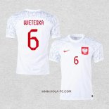 Camiseta Primera Polonia Jugador Wieteska 2022