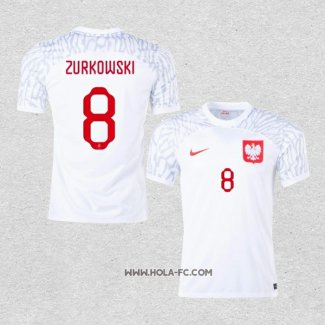 Camiseta Primera Polonia Jugador Zurkowski 2022