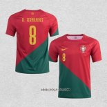 Camiseta Primera Portugal Jugador B.Fernandes 2022
