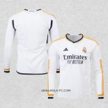 Camiseta Primera Real Madrid 2023-2024 Manga Larga