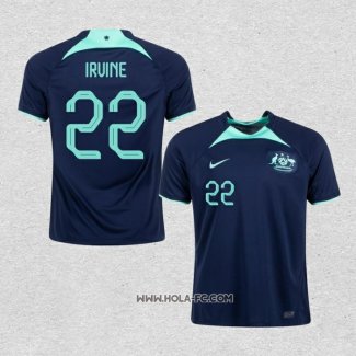 Camiseta Segunda Australia Jugador Irvine 2022