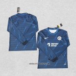 Camiseta Segunda Chelsea 2023-2024 Manga Larga