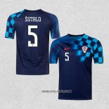 Camiseta Segunda Croacia Jugador Sutalo 2022