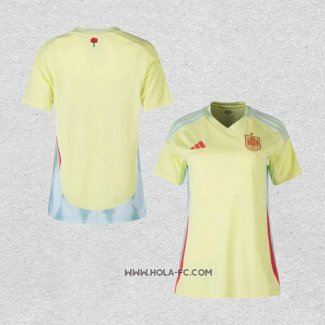 Camiseta Segunda Espana 2024 Mujer