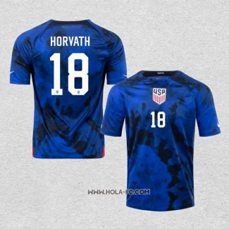 Camiseta Segunda Estados Unidos Jugador Horvath 2022