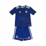Camiseta Segunda Leeds United 2021-2022 Nino
