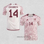 Camiseta Segunda Mexico Jugador Chicharito 2022