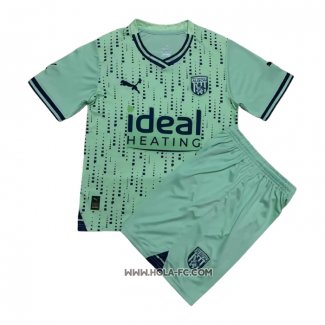 Camiseta Segunda West Bromwich Albion 2023-2024 Nino