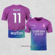 Camiseta Tercera AC Milan Jugador Pulisic 2023-2024