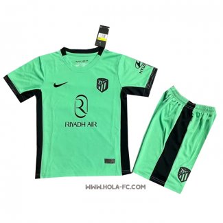 Camiseta Tercera Atletico Madrid 2023-2024 Nino