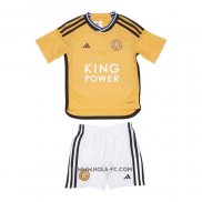 Camiseta Tercera Leicester City 2023-2024 Nino