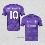 Camiseta Tercera Liverpool Jugador Mac Allister 2023-2024