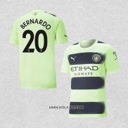 Camiseta Tercera Manchester City Jugador Bernardo 2022-2023