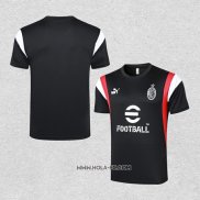 Camiseta de Entrenamiento AC Milan 2023-2024 Negro