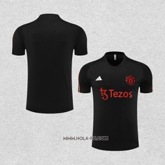 Camiseta de Entrenamiento Manchester United 2023-2024 Negro