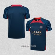 Camiseta de Entrenamiento Paris Saint-Germain 2023-2024 Azul