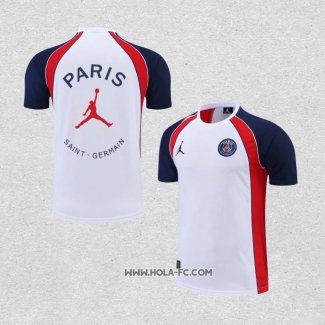 Camiseta de Entrenamiento Paris Saint-Germain Jordan 2022-2023 Blanco