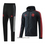 Chandal de Rompevientos del Flamengo 2022-2023 Negro