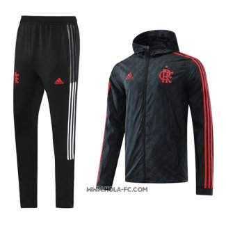 Chandal de Rompevientos del Flamengo 2022-2023 Negro