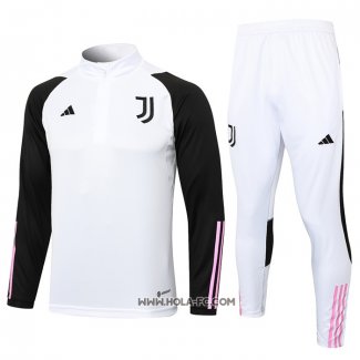 Chandal de Sudadera del Juventus 2023-2024 Blanco