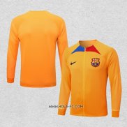 Chaqueta del Barcelona 2022-2023 Naranja
