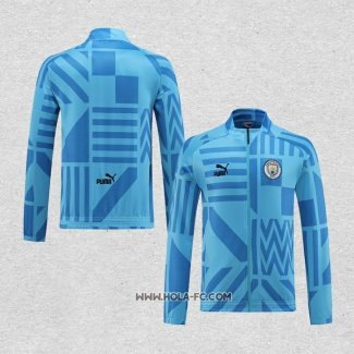 Chaqueta del Manchester City 2022-2023 Azul Claro