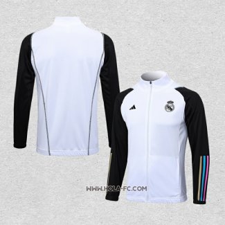 Chaqueta del Real Madrid 2023-2024 Blanco y Negro