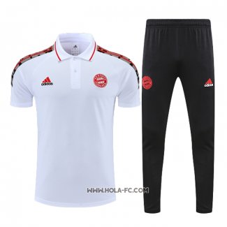 Conjunto Polo del Bayern Munich 2022-2023 Blanco