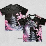 Tailandia Camiseta Japon Dragon 2024-2025 Negro y Rosa