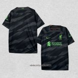 Tailandia Camiseta Liverpool Portero 2023-2024 Negro