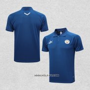 Camiseta Polo del Manchester City 2023-2024 Azul