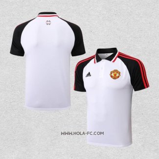 Camiseta Polo del Manchester United 2022-2023 Blanco