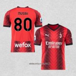 Camiseta Primera AC Milan Jugador Musah 2023-2024