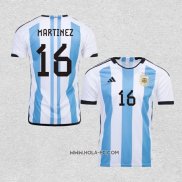 Camiseta Primera Argentina Jugador Martinez 2022